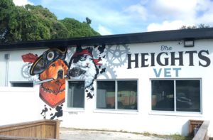 Heights Vet Clinic Mural Heights Vet Clinic Mural